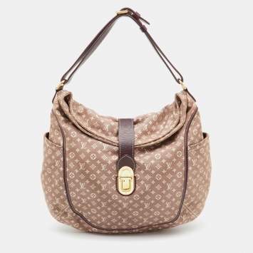 Pre Owned Louis Vuitton Sepia Monogram Idylle Romance Bag