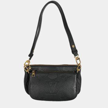 Louis Vuitton Black Epi Leather Sac D'Epaule GM Bag - Yoogi's Closet