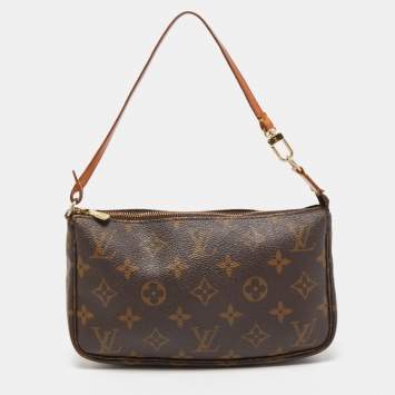 Pre Owned Louis Vuitton Monogram Canvas Pochette Accessoires Bag