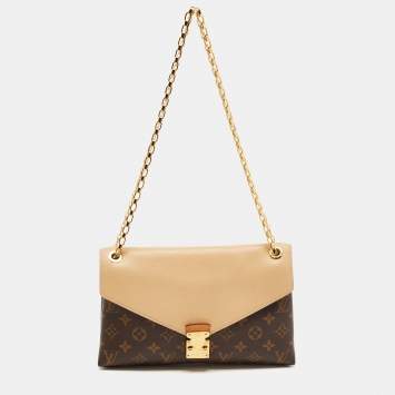 Pre Owned Louis Vuitton Dune Monogram Canvas Pallas Chain Bag
