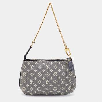 Pre Owned Louis Vuitton Monogram Mini Lin Pochette Accessoires