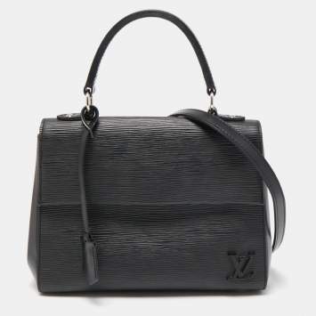 Pre Owned Louis Vuitton Black Epi Leather Cluny BB Bag