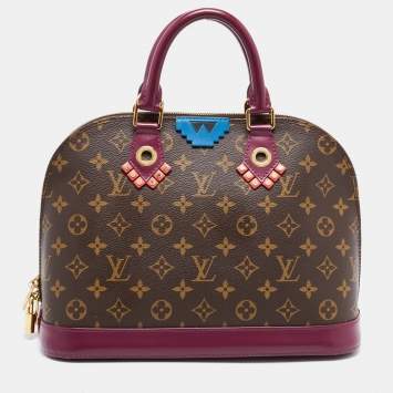 Pre Owned Louis Vuitton Monogram Canvas Totem Alma PM Bag