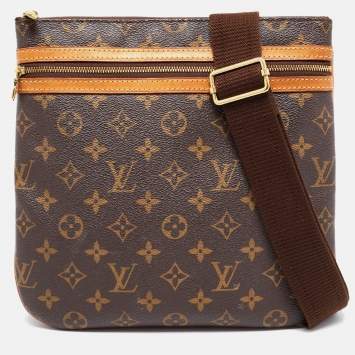 Pre Owned Louis Vuitton Monogram Canvas Pochette Bosphore Messenger Bag