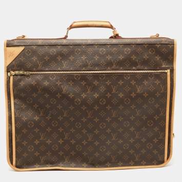 Pre Owned Louis Vuitton Monogram Canvas Garment Cover Bag