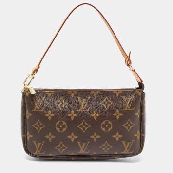 Pre Owned Louis Vuitton Monogram Canvas Pochette Accessoires Bag