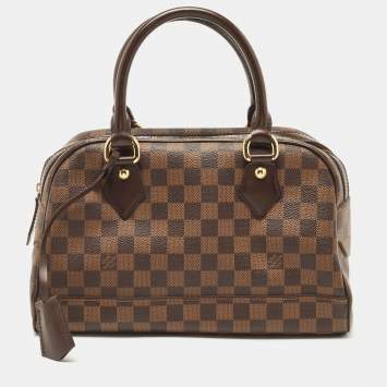 Pre Owned Louis Vuitton Damier Ebene Canvas Duomo Bag
