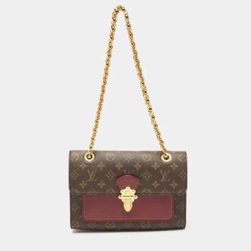 Pre Owned Louis Vuitton Raisin Monogram Canvas Victoire Bag