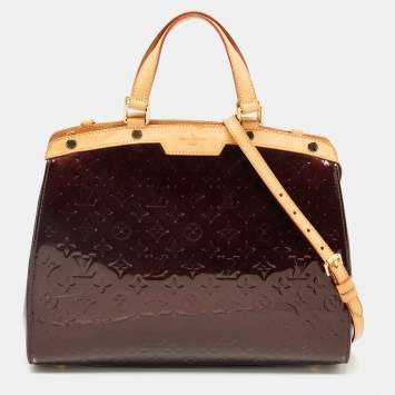 Louis Vuitton Monogram Vernis Brea MM-Amarante, Luxury, Bags & Wallets on  Carousell