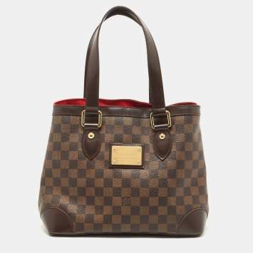 Pre Owned Louis Vuitton Damier Ebene Canvas Hampstead PM