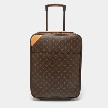 Pre Owned Louis Vuitton Monogram Canvas Pegase 45 Luggage 