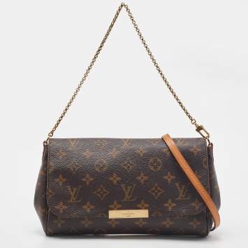 Pre Owned Louis Vuitton Monogram Canvas Favorite MM Bag