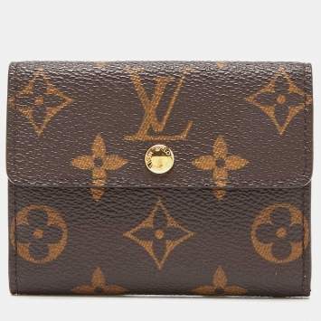 Pre Owned Louis Vuitton Monogram Canvas Radrow Card Case