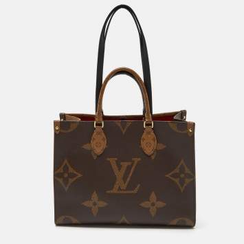 Pre Owned Louis Vuitton Reverse Monogram Canvas Giant Onthego MM Bag