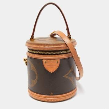 Pre Owned Louis Vuitton Monogram Giant Canvas Cannes Bag