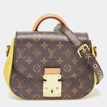Pre Owned Louis Vuitton Pistache Monogram Canvas Eden PM Bag