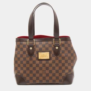 Pre Owned Louis Vuitton Damier Ebene Canvas Hampstead PM