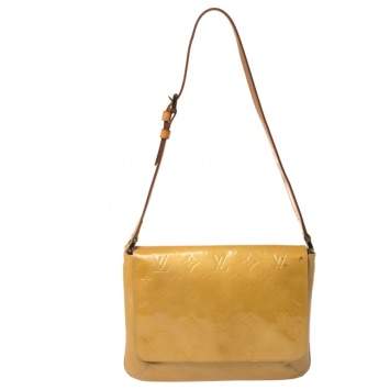 Pre Owned Louis Vuitton Mango Monogram Vernis Thompson Street Bag