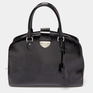 Pre Owned Louis Vuitton Black Electric Epi Leather Pont Neuf GM Bag