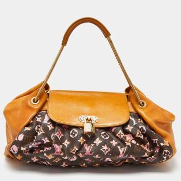 مملوكة مسبقًا Louis Vuitton Richard Prince Watercolor Monogram Canvas Limited Edition Aquarelle Jamais Bag
