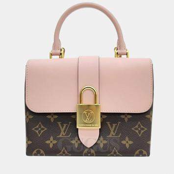 Pre Owned Louis Vuitton Brown Monogram Canvas Locky BB Shoulder Bag 