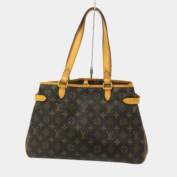 Louis Vuitton Batignolles Handbag Monogram Canvas Horizontal Brown 2174752