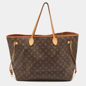 Pre Owned Louis Vuitton Monogram Canvas Neverfull GM Bag