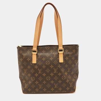 Pre Owned Louis Vuitton Monogram Canvas Cabas Piano Bag