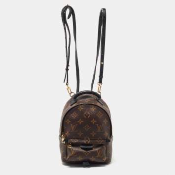 Pre Owned Louis Vuitton Monogram Canvas Mini Palm Springs Backpack