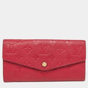 Pre Owned Louis Vuitton Jaipur Monogram Empreinte Leather Curieuse Wallet