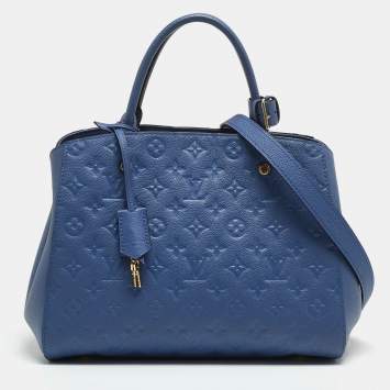 مملوكة مسبقًا Louis Vuitton Iris Monogram Empreinte Leather Montaigne MM Bag