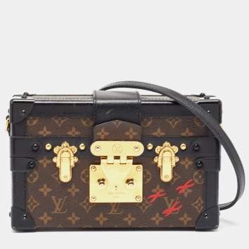 Pre Owned Louis Vuitton Monogram Canvas Petite Malle Bag