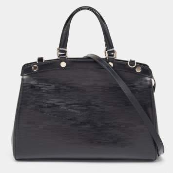 Pre Owned Louis Vuitton Black Epi Leather Brea MM Bag