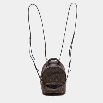 Pre Owned Louis Vuitton Monogram Canvas Mini Palm Springs Backpack