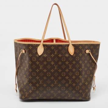 Pre Owned Louis Vuitton Monogram Canvas Neverfull GM Bag