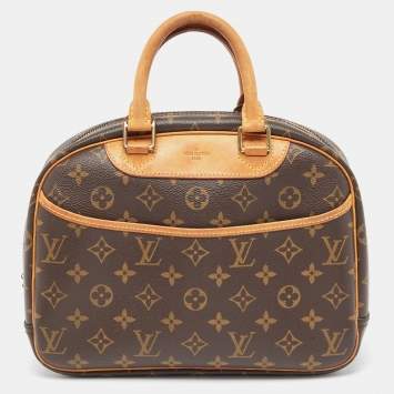 Pre Owned Louis Vuitton Monogram Canvas Trouville Bag