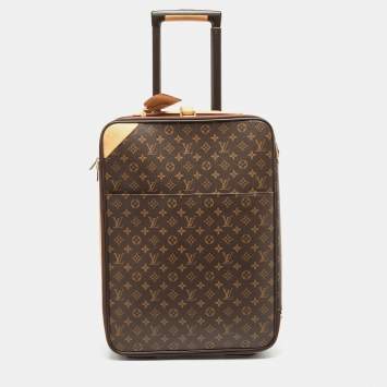 Pre Owned Louis Vuitton Monogram Canvas Business Pegase Legere 55 Luggage