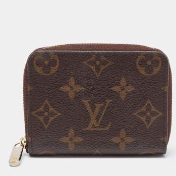 Pre Owned Louis Vuitton Monogram Canvas Zippy Coin Purse