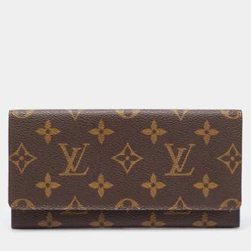 Pre Owned Louis Vuitton Monogram Canvas Continental Wallet