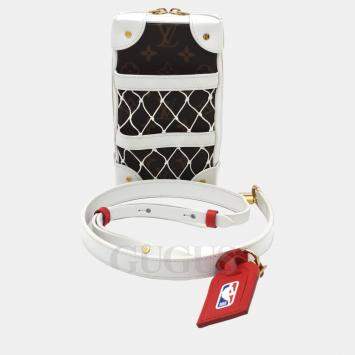 Pre Owned Louis Vuitton X NBA Monogram Soft Trunk Phone Box