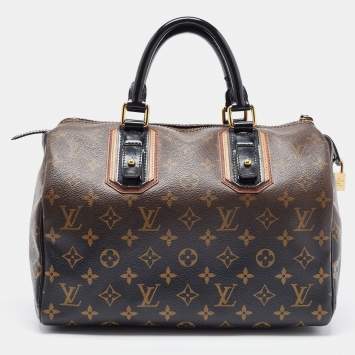 Pre Owned Louis Vuitton Monogram Canvas Limited Edition Mirage Speedy 30 Bag