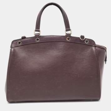 Pre Owned Louis Vuitton Quetsche Epi Leather Brea MM Bag