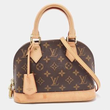 Pre Owned Louis Vuitton Monogram Canvas Alma BB Bag