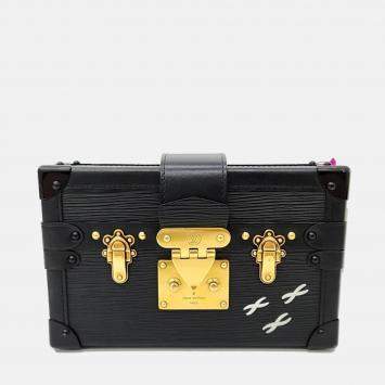Pre Owned Louis Vuitton Epi Petite Malle M59179 Bag