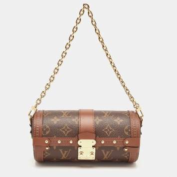 Pre Owned Louis Vuitton Monogram Canvas Papillon Trunk Bag