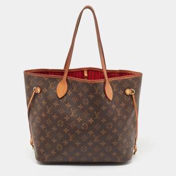 Pre Owned Louis Vuitton Monogram Canvas Neverfull MM Bag