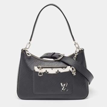 Pre Owned Louis Vuitton Black Epi Leather Marelle Bag