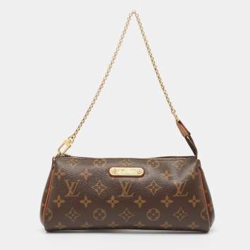 Pre Owned Louis Vuitton Monogram Canvas Eva Pochette Bag
