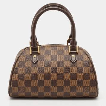 Pre Owned Louis Vuitton Damier Ebene Canvas Mini Ribera Bag