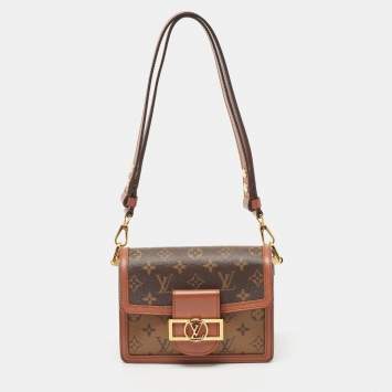 مملوكة مسبقًا Louis Vuitton Monogram/Monogram Reverse Canvas Dauphine Mini Bag